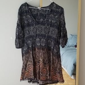 Urban Outfitter Ecoté Boho Summer Dress